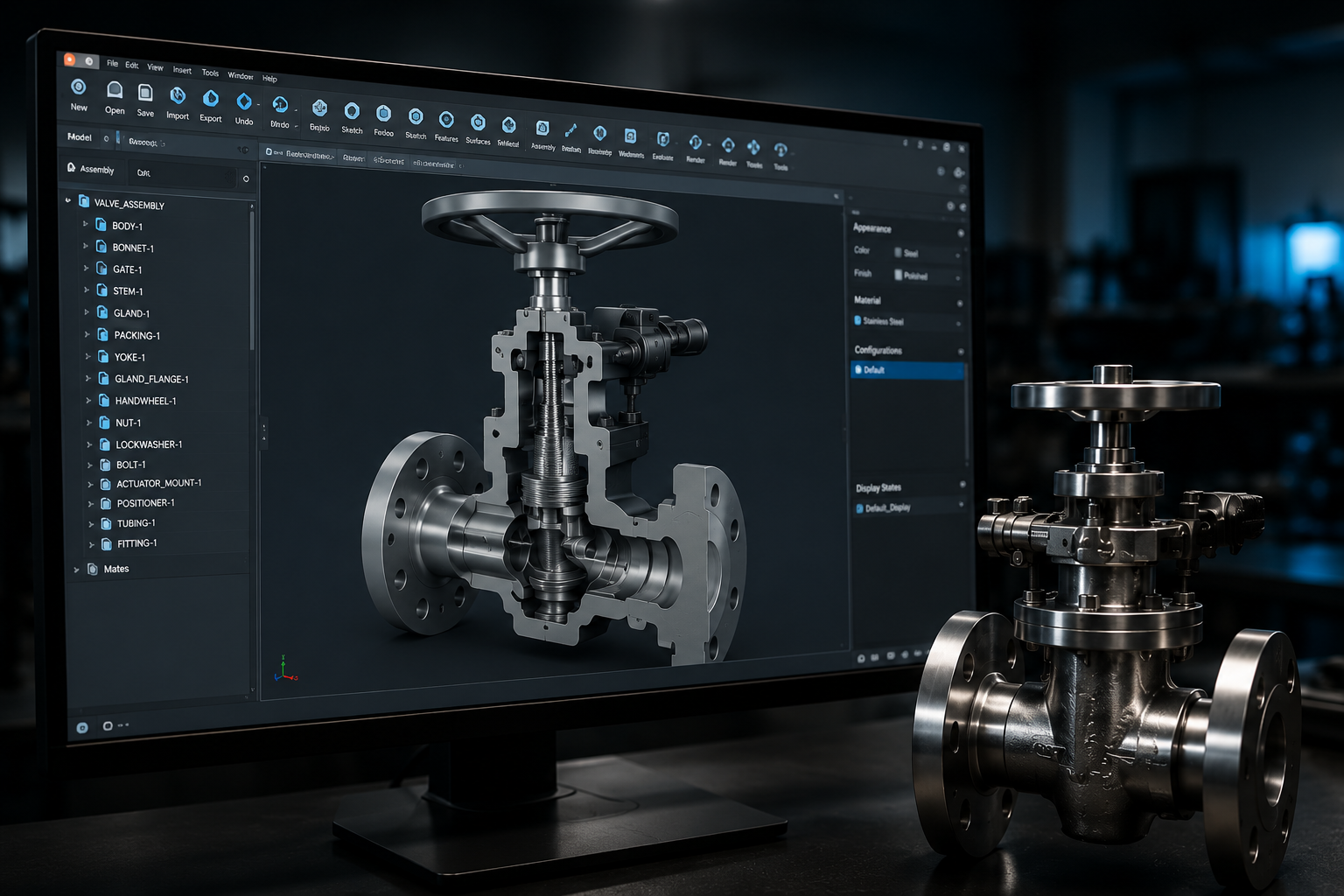 Modelado 3D industrial